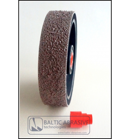 Grit: 600, 4 inch SOFT PREMIUM REZ diamond wheel